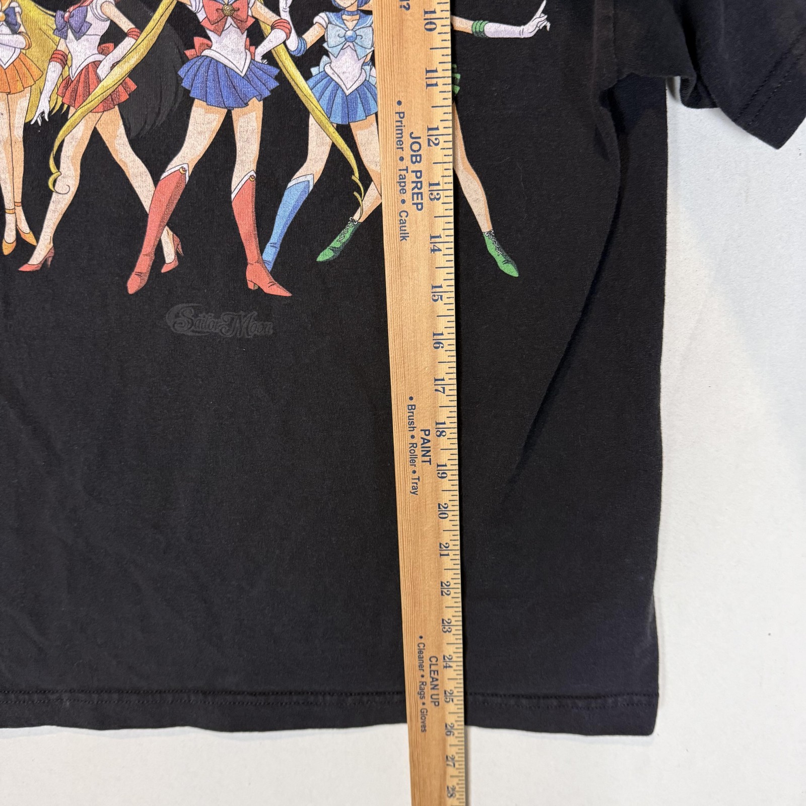 Primitive Shirt Mens Medium Black Sailor Moon Graphic Anime Tee Skateboarding