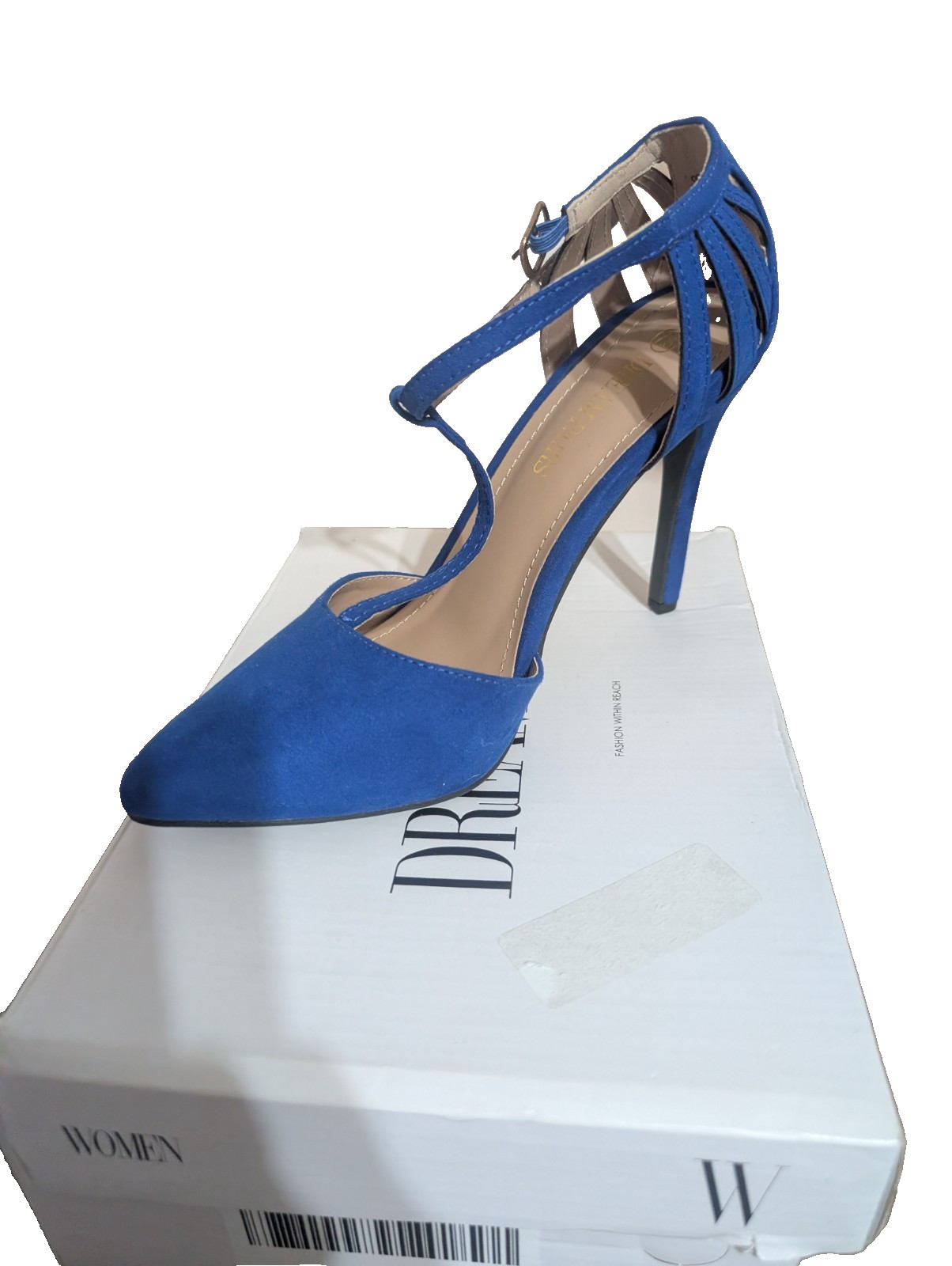 dream pairs heels size 7.5 blue