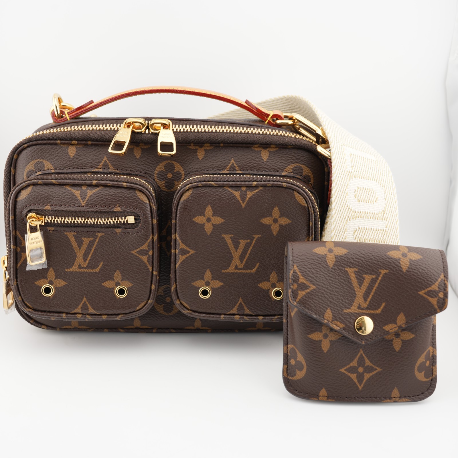 READ Louis Vuitton Utility Crossbody Small Brown Canvas Monogram