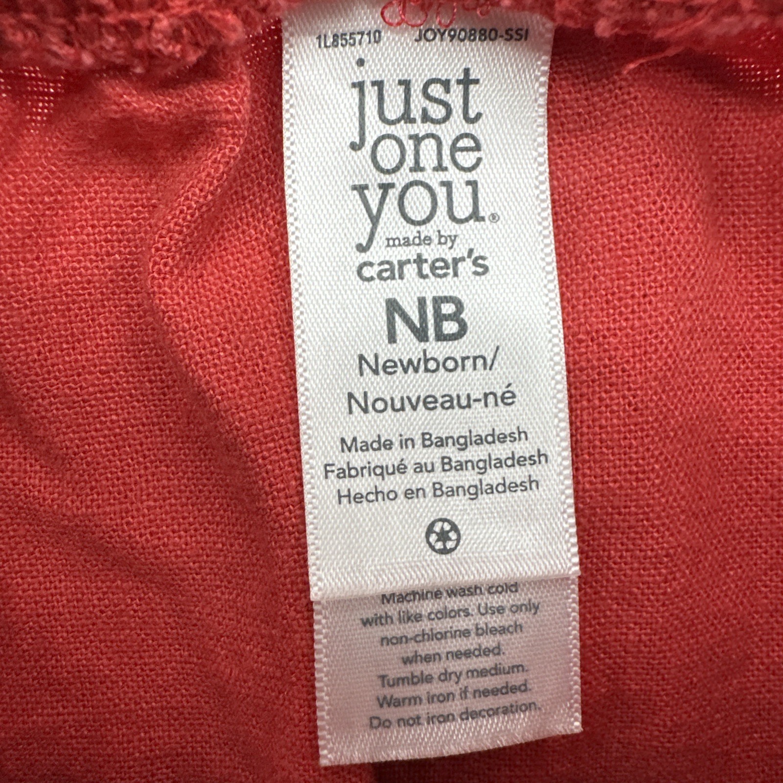 Just One You By Carters Newborn Short Boy Red …#27195