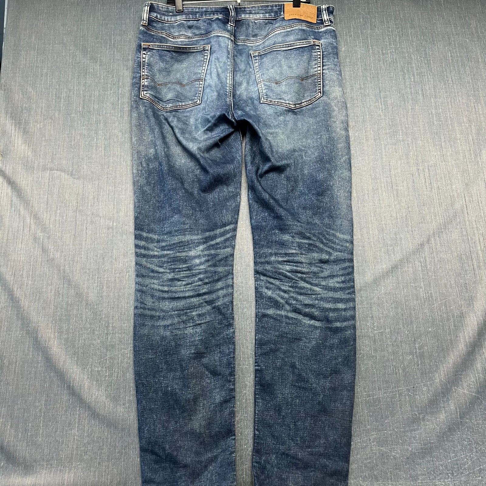 American Eagle Men’s Jeans Size 34×36 Blue Next Level Flex Denim Slim Straight