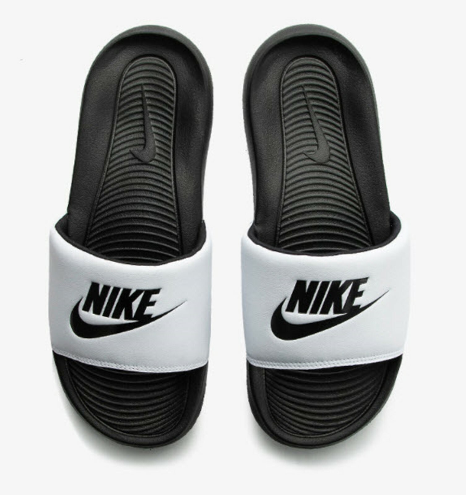 Nike Men Victory ONE Slide Slipper Shoes Black Beach Casual Sandals CN9675-005