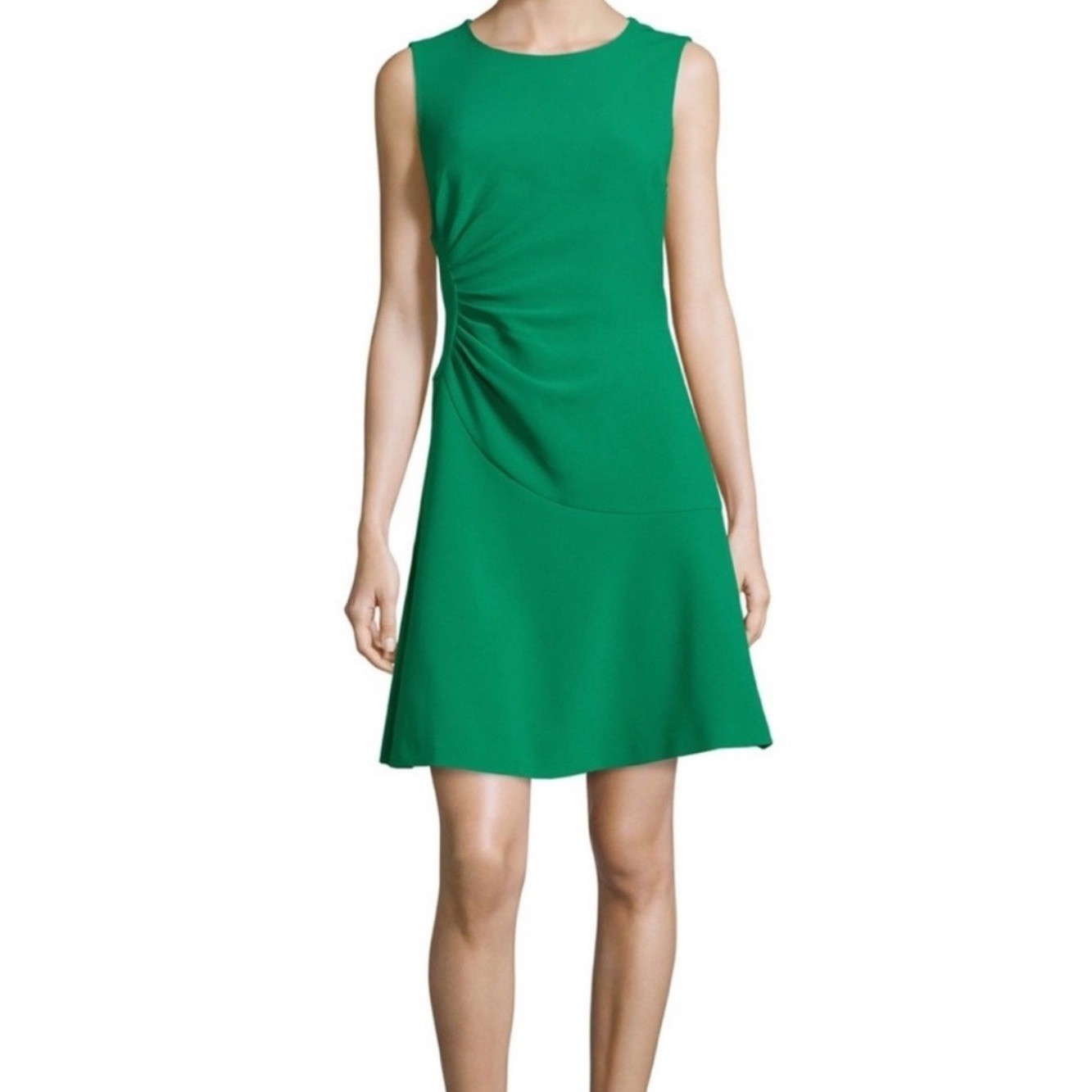 Diane Von Furstenberg Dayna Ruched Emese Fit Flare Dress Size 6