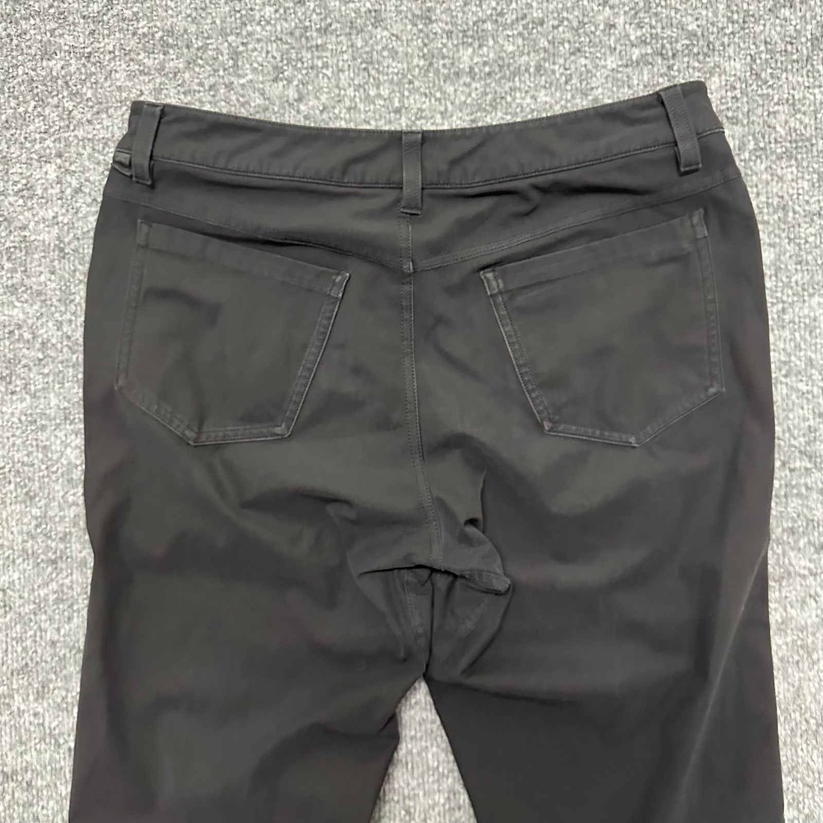 Lululemon Pants Mens Size 30 Black Slim Fit ABC Technical Stretch Casual 30×32