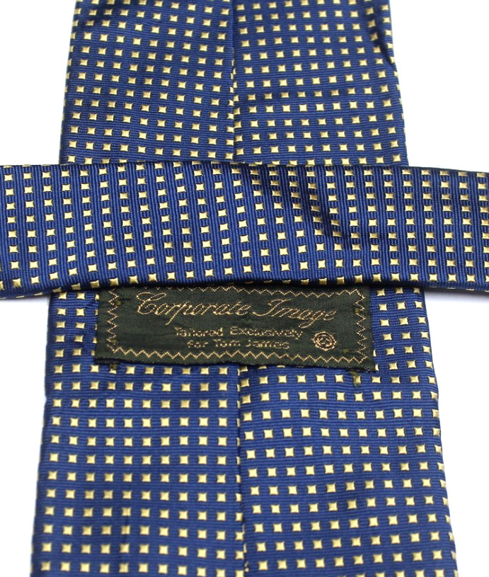 1185 ) CORPORATE IMAGE XL MEN’S TIE 100% SILK MADE IN USA