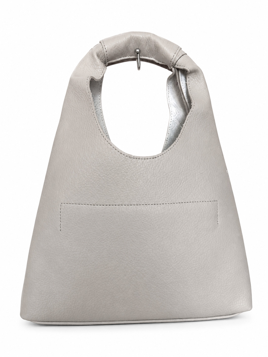 Banana Republic Factory Mini Slouchy Tote Vegan Leather Ivory NWT MSRP $100