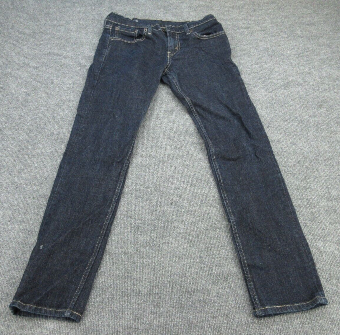 Levis 511 Jeans Mens 29×32 Blue Slim Fit Straight Mid Rise Western (FITS 28×30)