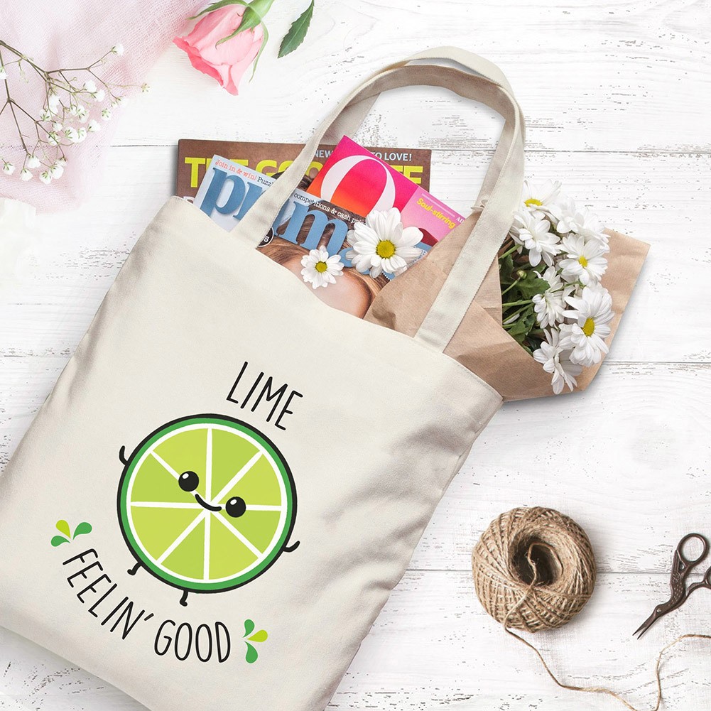 2PCS Large Cotton Shoulder Tote Bag Canvas shopping bag Casual Daily Bags Pack