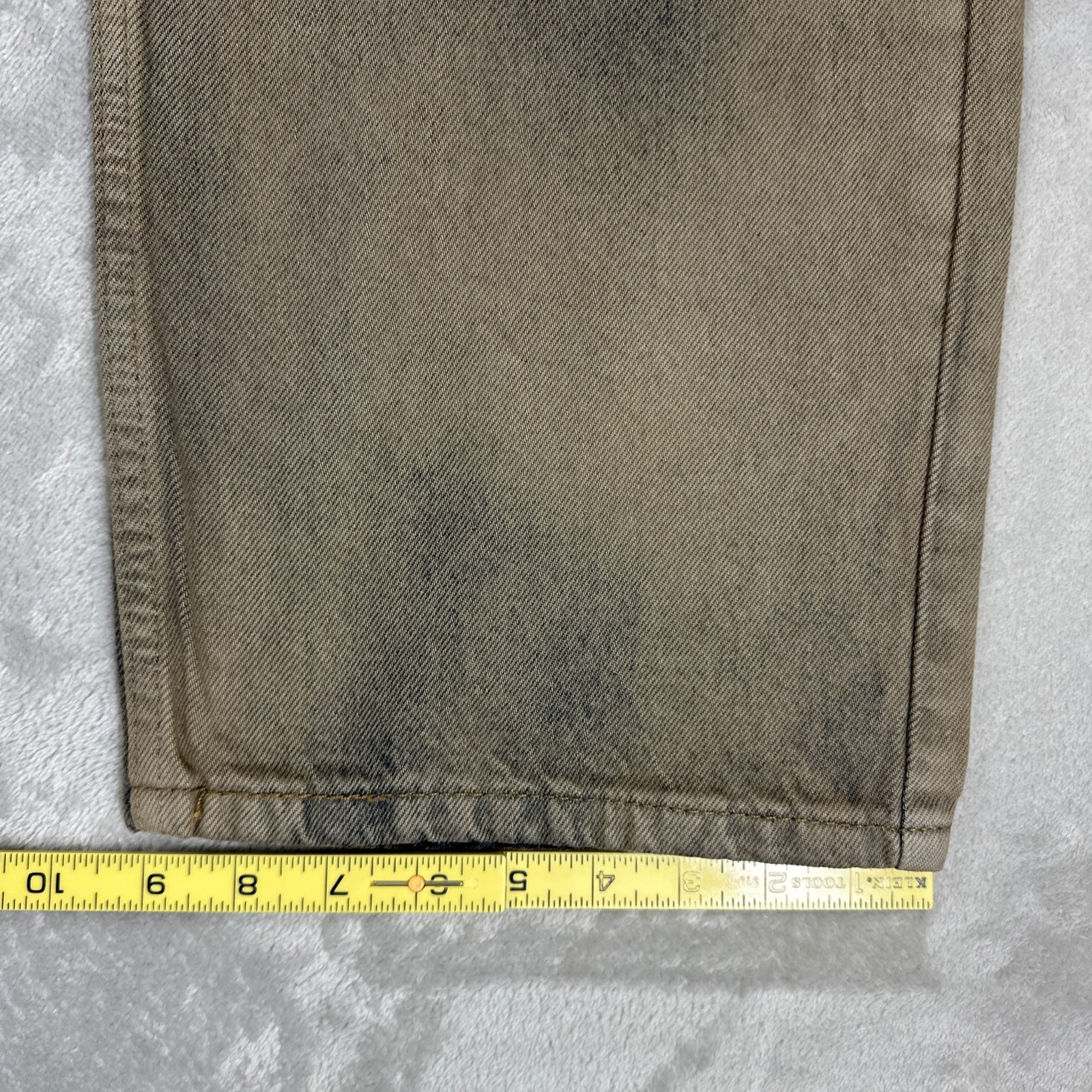 Levi’s 565 Jeans Men’s Size 34×32 Loose Straight Tan/Brown Denim Cotton