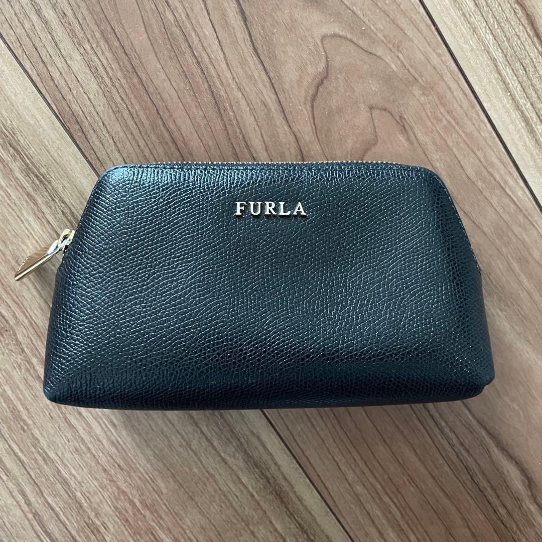 FURLA pouch, cosmetic pouch, small item case