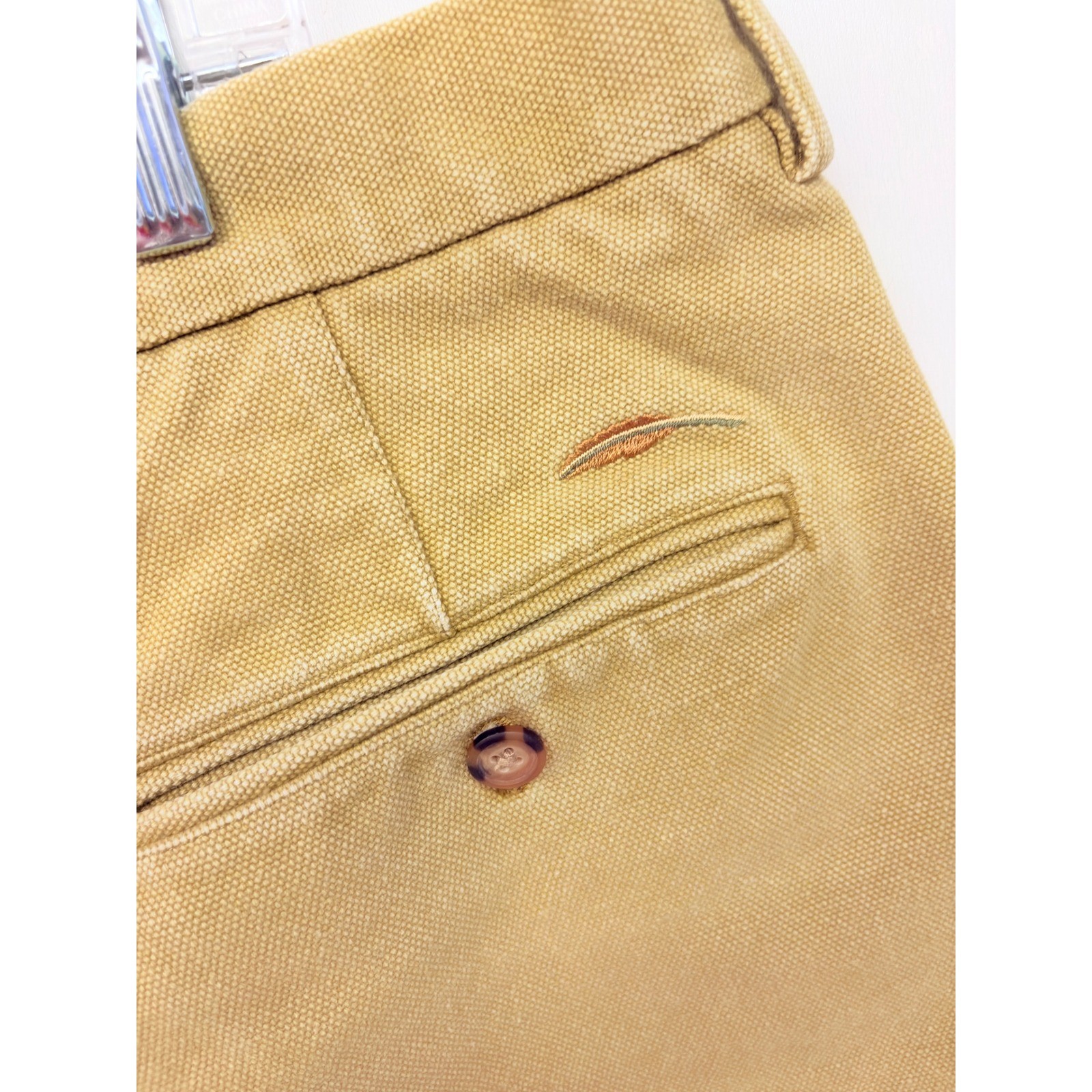 Bob Timberlake Preppy Pleated Shorts Mens Sz 40 Canvas Cotton Chino Old Money