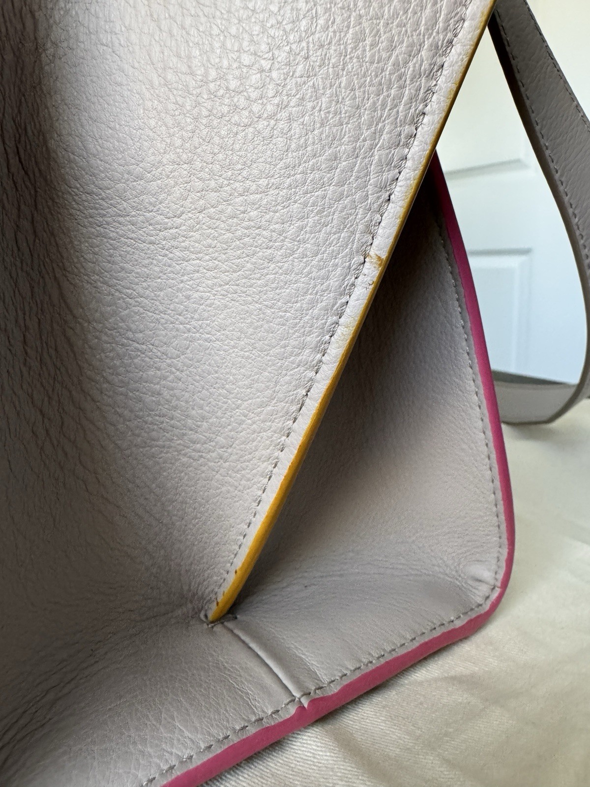Fendi Vitello Dolce Petite 3Jours Tote Bag – Grigio Grey