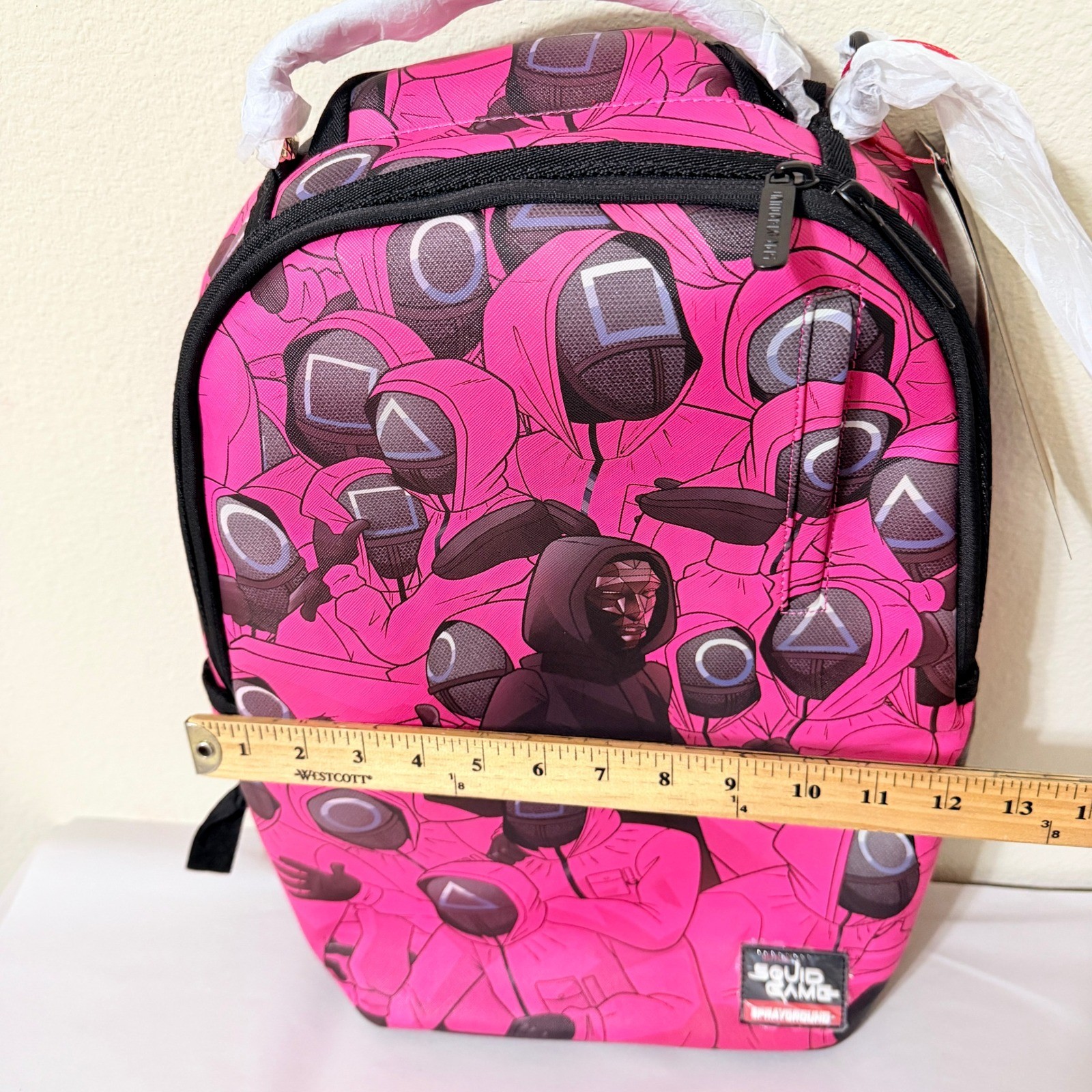 Sprayground Squid Game Frontman Backpack Limited Edition 2025 Multicolor/Pink