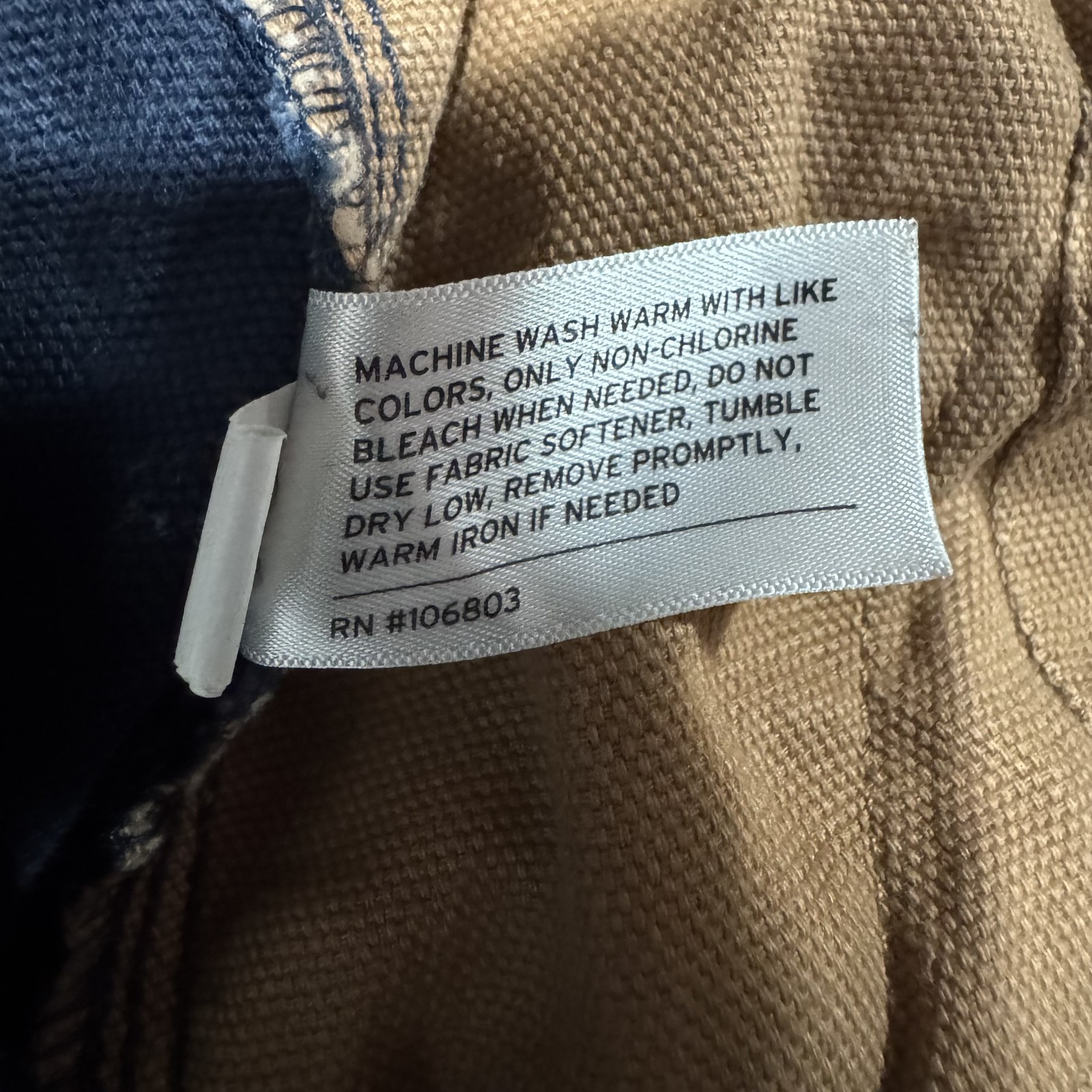 Duluth Trading Fire Hose Pants Mens 42×34 Blue Canvas Gusseted Hammer Loop Cargo