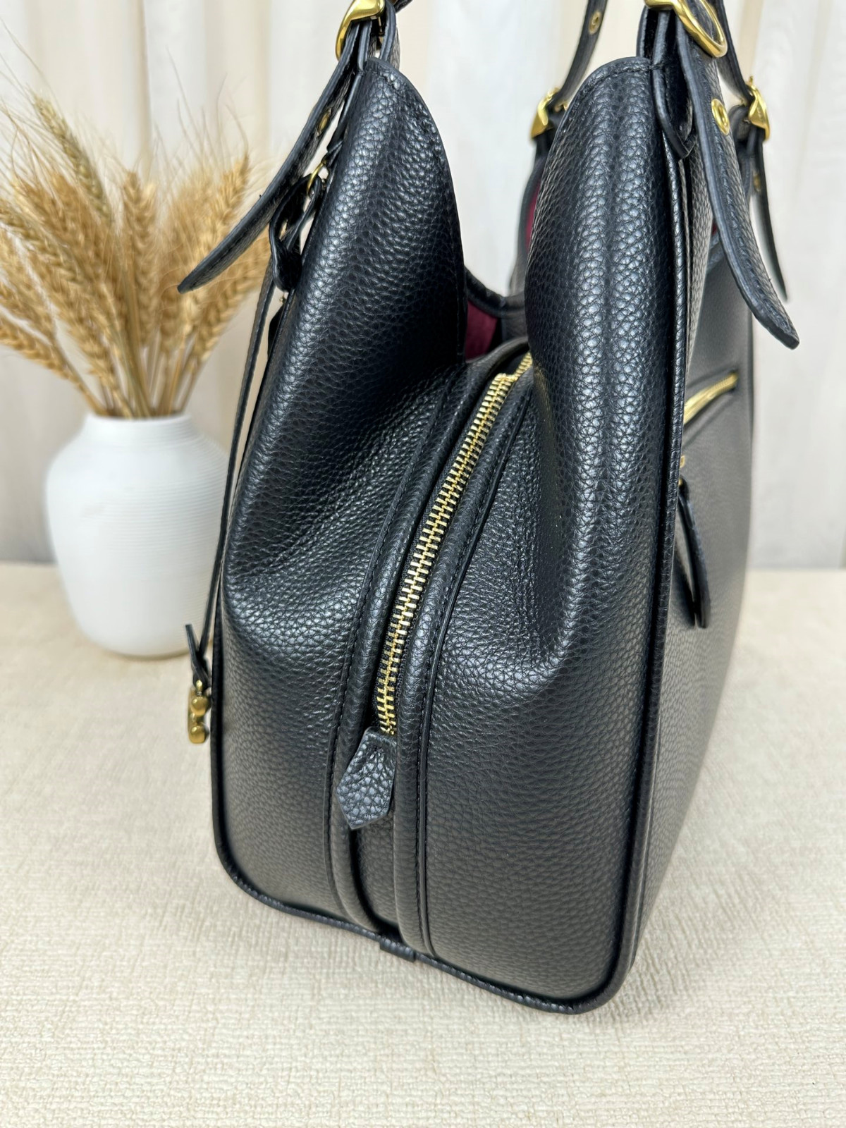 COACH Lori Shoulder Bag C4824 Black Women’s Bag Outlet NEW