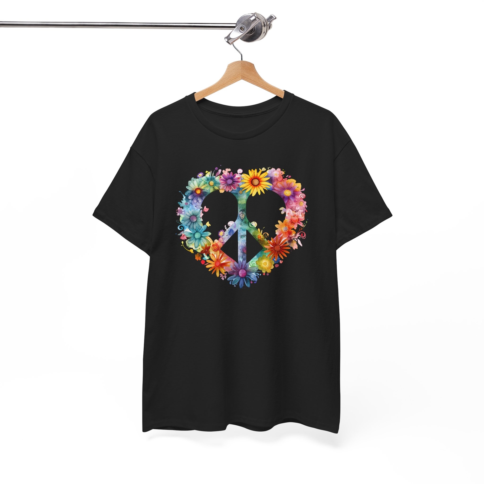 Peace Warrior T-Shirt | Hippie Movement Tee | Retro Boho Shirt