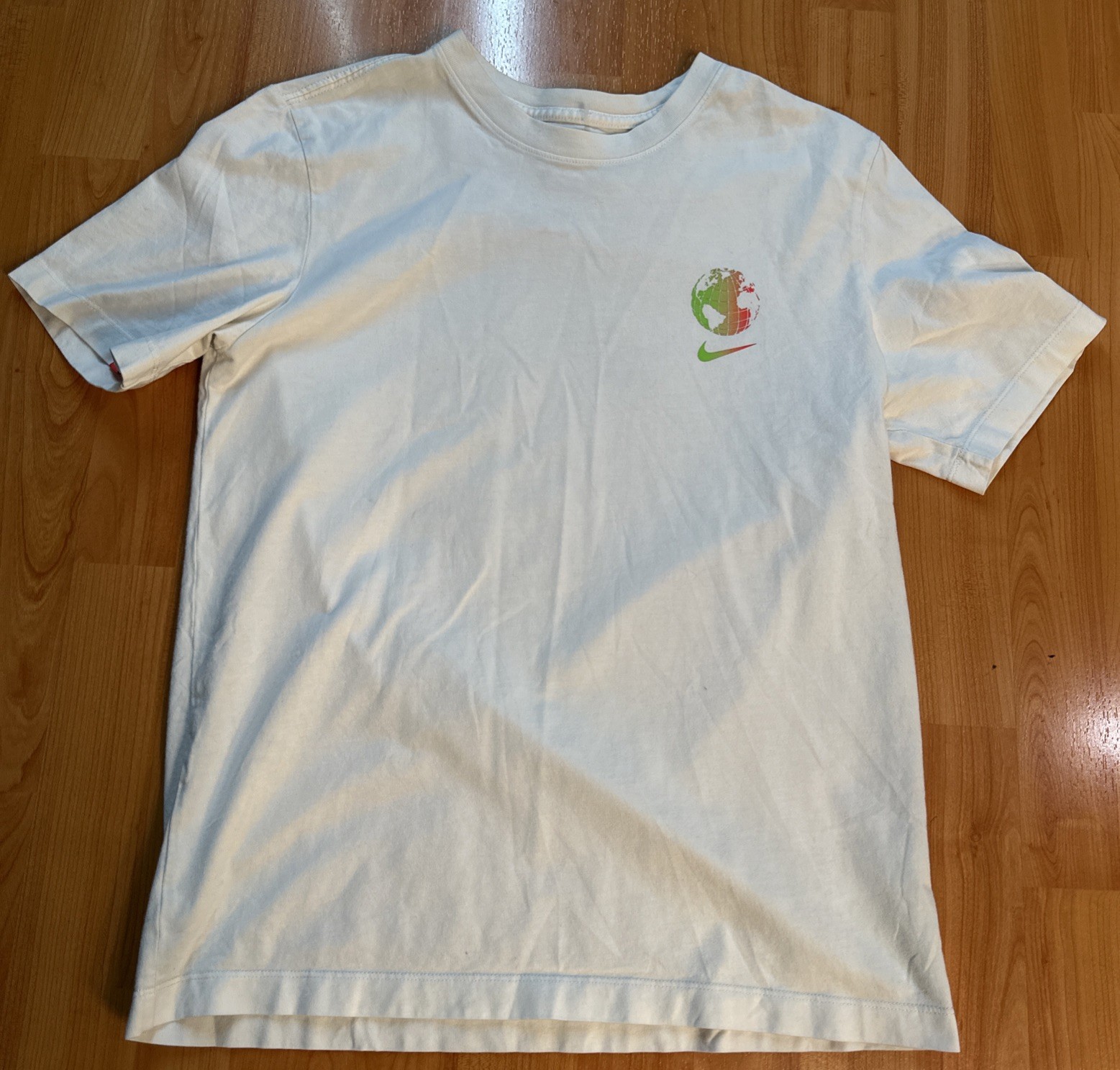 Nike Sportswear Casual Sports Short Sleeve ‘Worldwide Tokyo White’ CW5836-100 M
