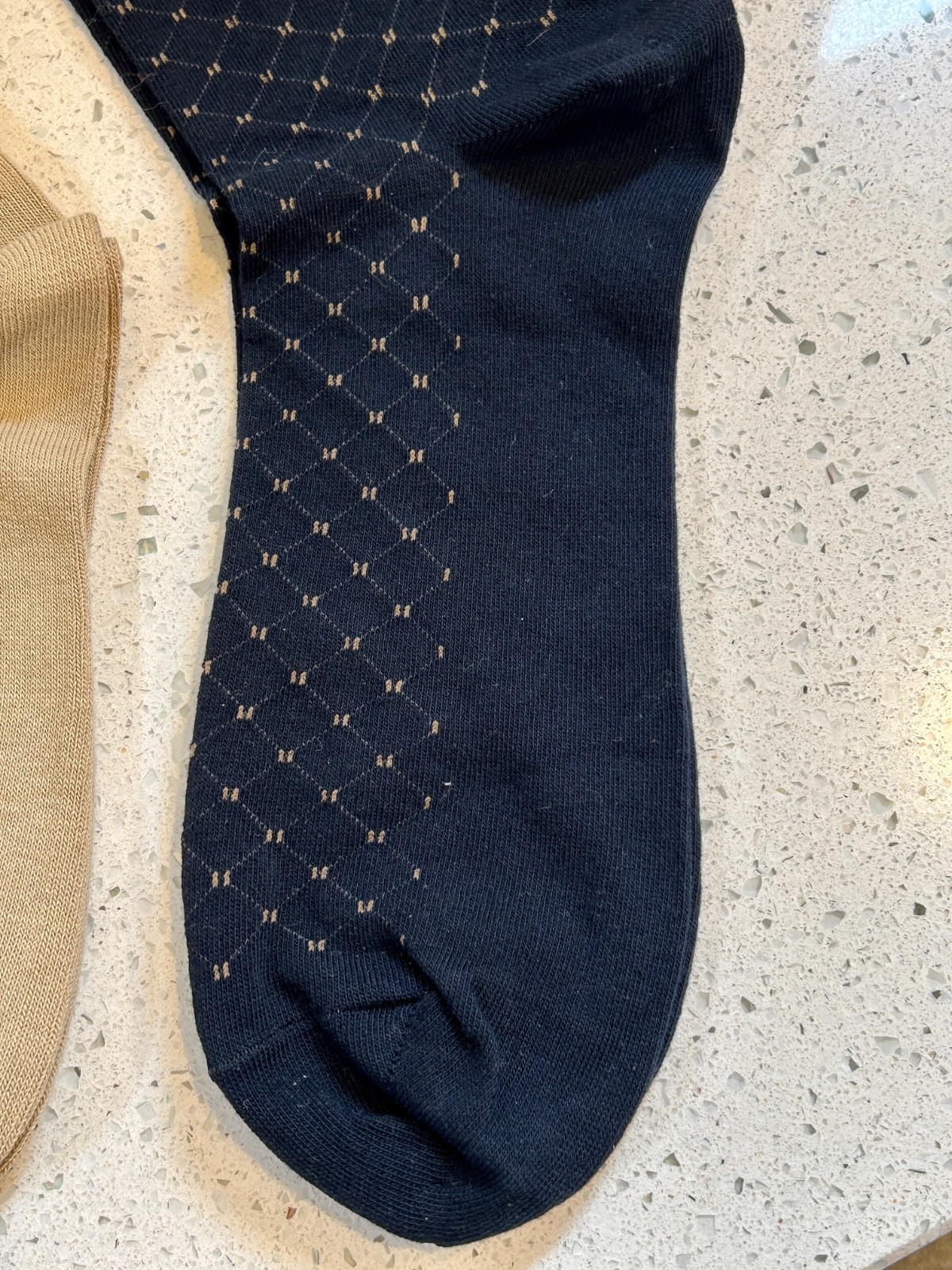 2 Pr. GOLDTOE Rib Crew Socks Shoe Sz 6-12 1/2 + George Foreman King Size 13-16