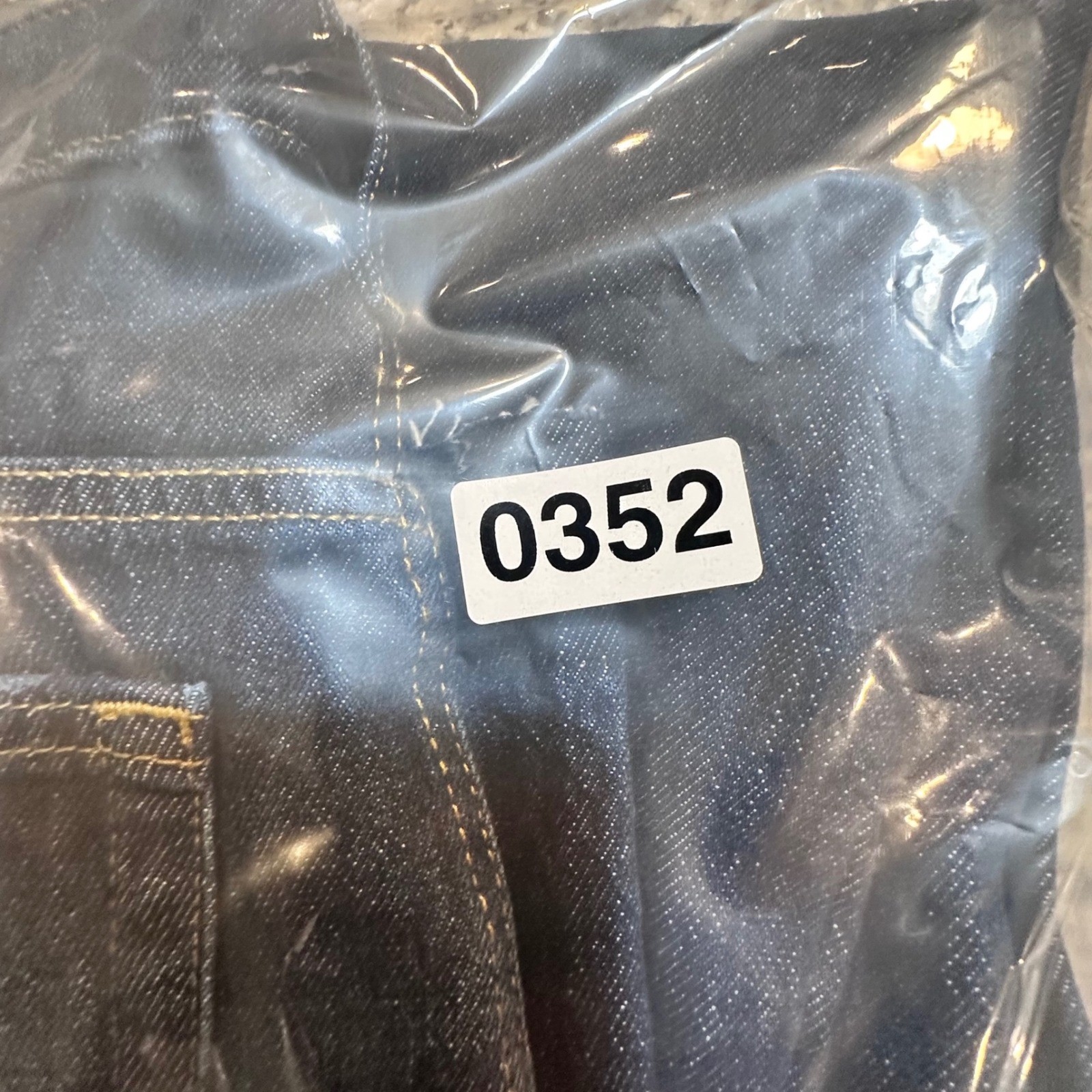 NWT Free Assembly Women Dark Indigo Wash Released Hem Wide Leg Jeans Size 8