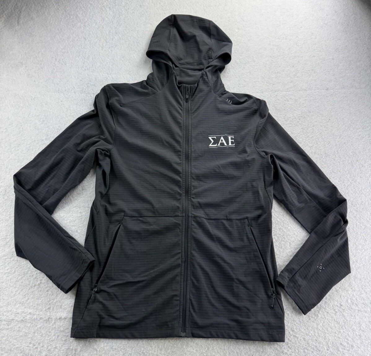 Lululemon Zip Front Hoodie Running Jacket Women’s Size Small Gray Casual Daily