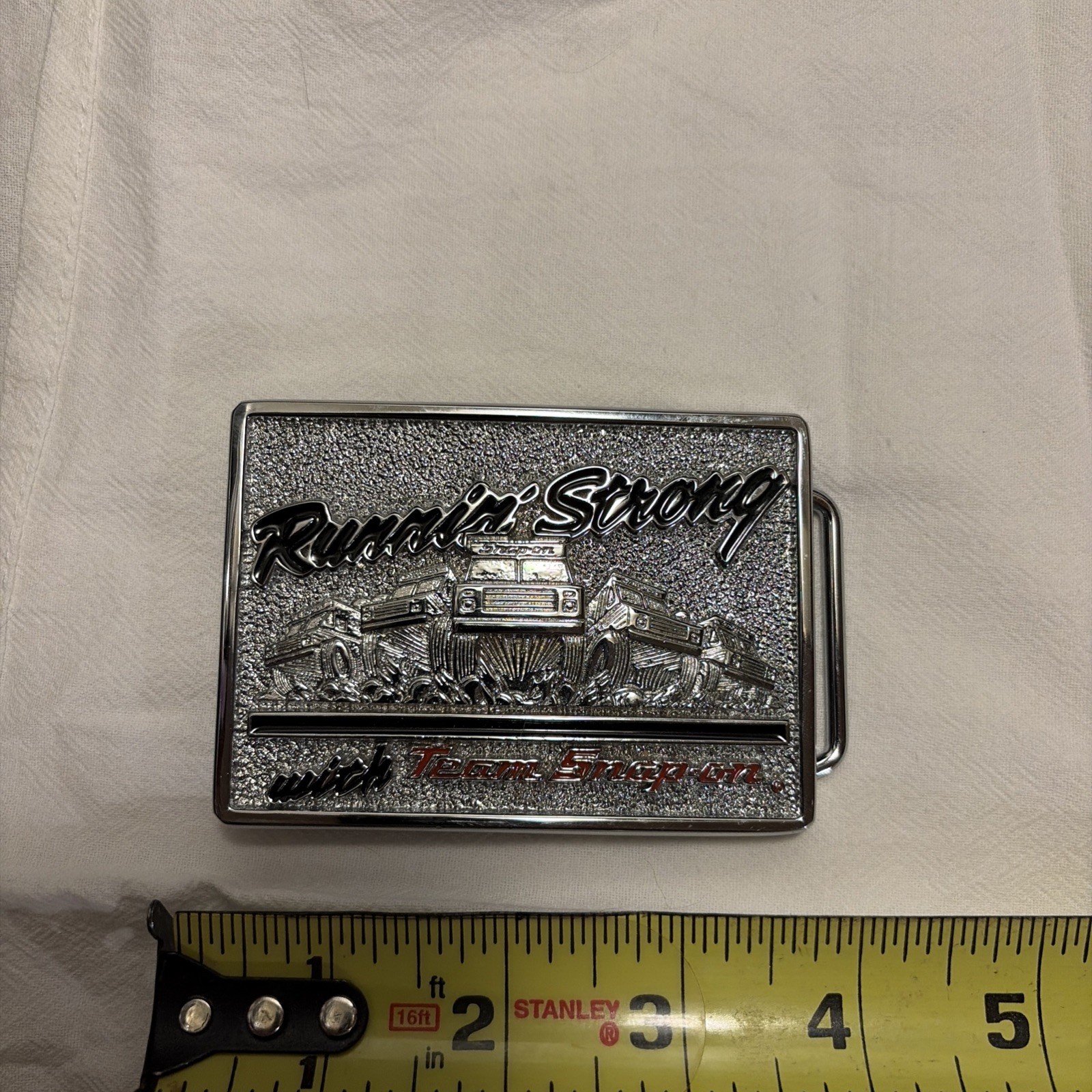 SNAP-ON TOOL Set Of Belt Buckles. Team Snap On And Finest Tools Buckles