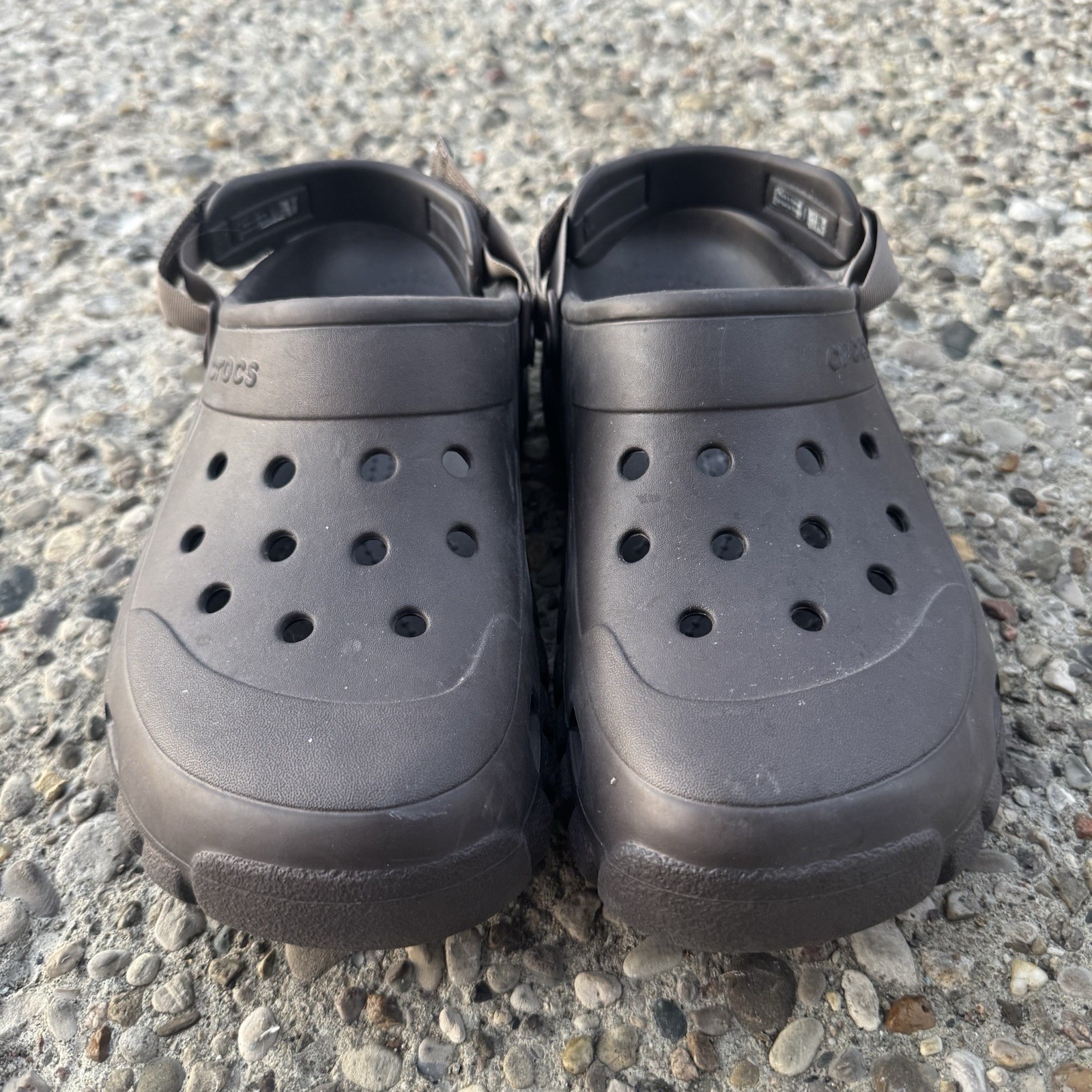 Crocs Offroad Sport Clog Waterproof Adjustable Heel Strap Rugged Men’s Sz 12