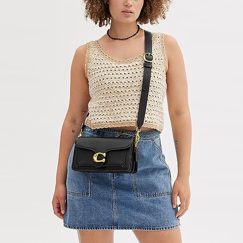 Coach Tabby 26 Shoulder Bag 2Way Crossbody Black Leather Outlet