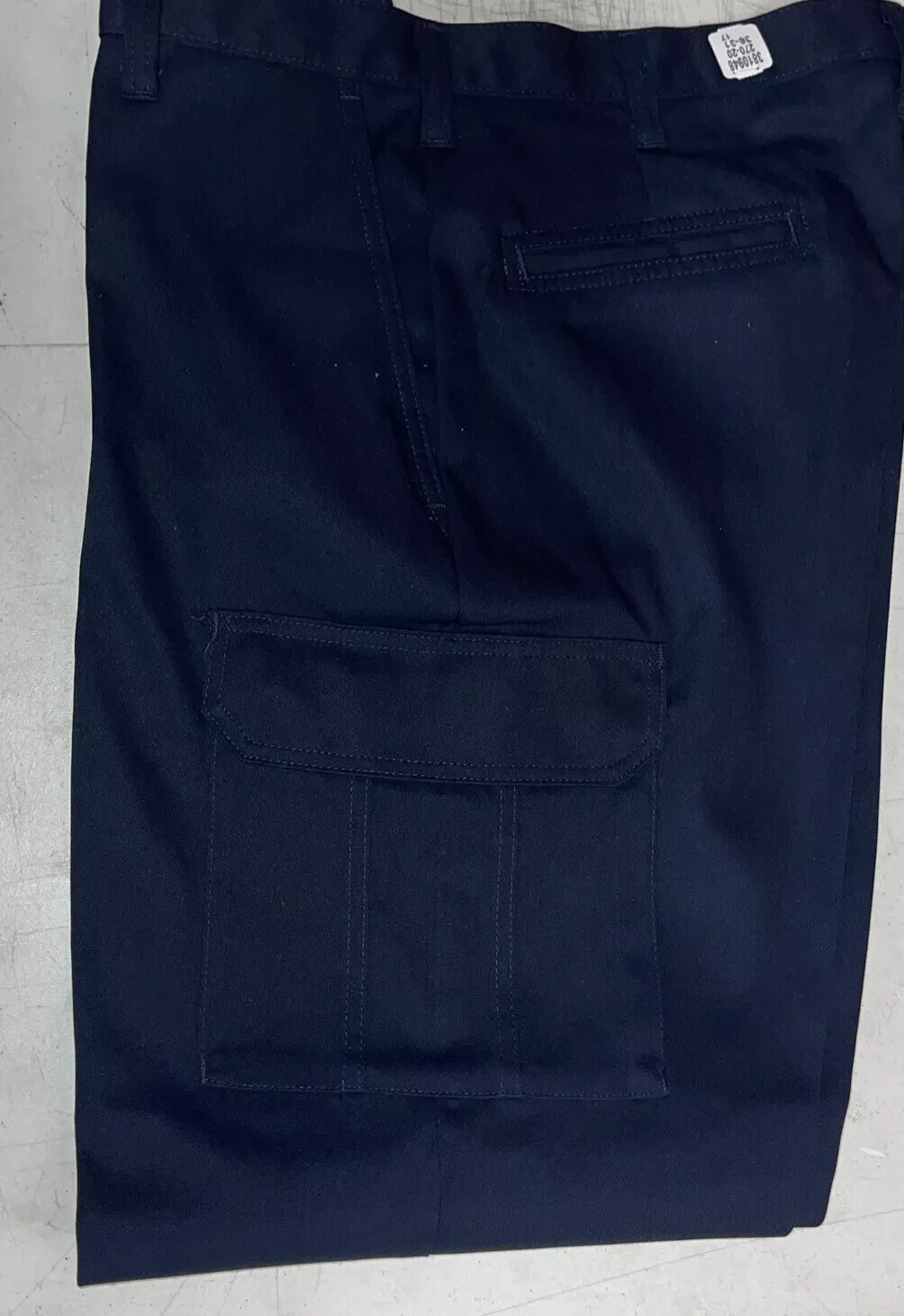 NEW Cintas 46X30 Comfort Flex Navy Blue Cargo Work Pant #270-20 !