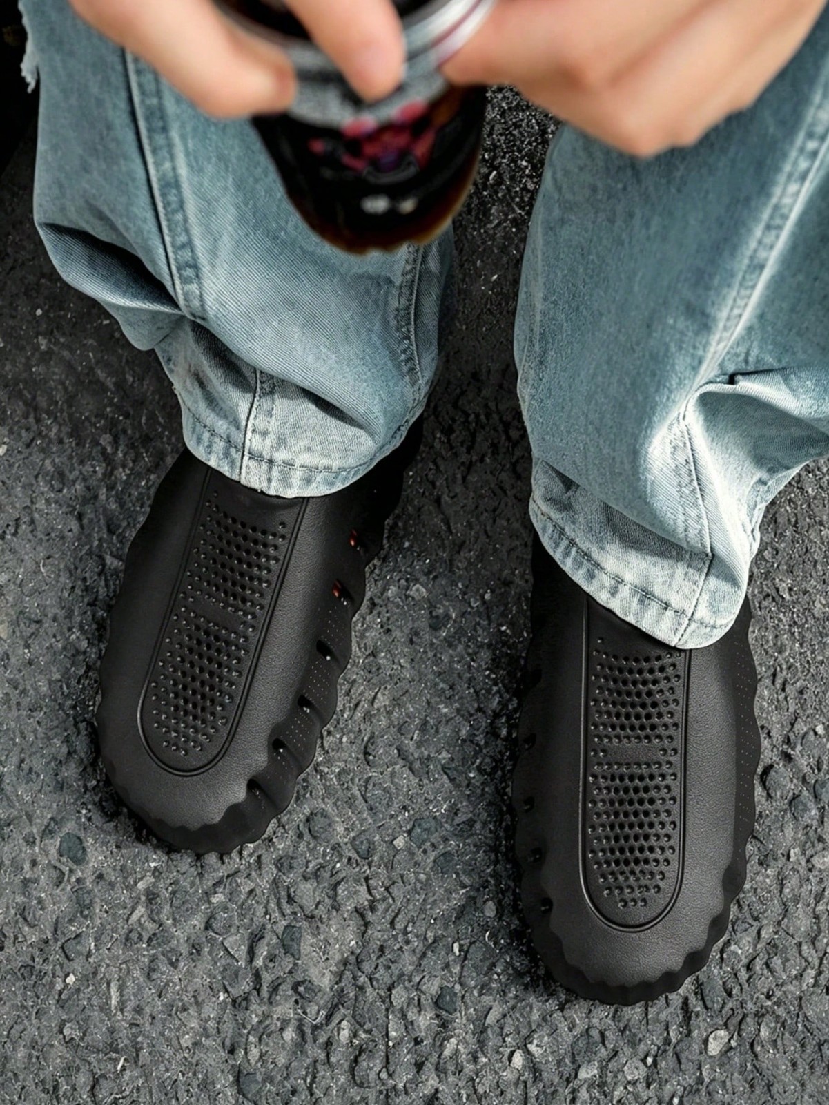 Mind 001 Men Slip‑on Breathable Thick Sole House Slippers