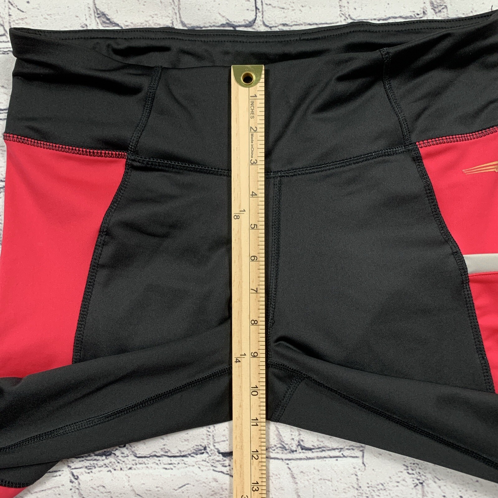 Copper Fit Pro Women’s L Compression Legging Pomegranate/Black Athleisure