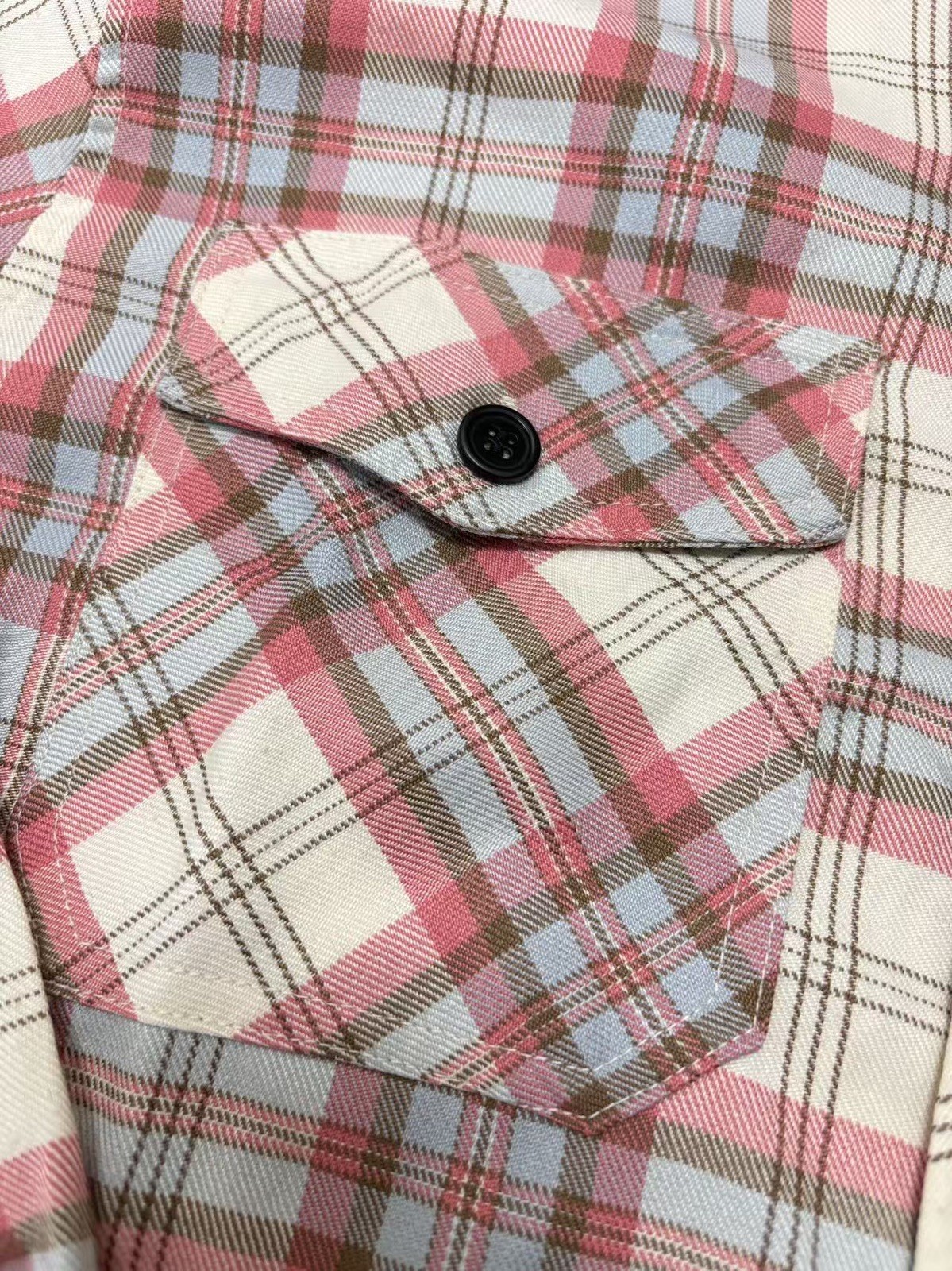 Long Sleeve Button Shirt Men’s Size 2XL Flannel Cotton Blend