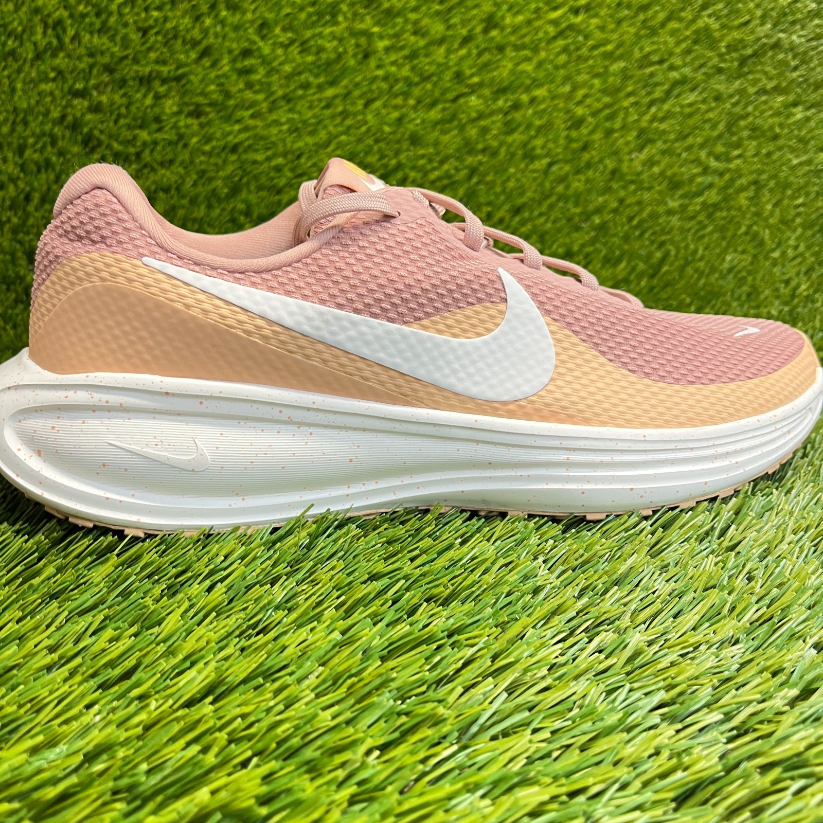 Nike Revolution 8 Womens Size 10 Pink Orange Athletic Running Shoes Sneakers