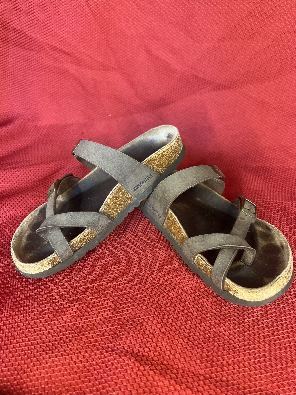 Womens Birkenstock Mayari Sandals Women Size 36 US 5-5.5 Mocha Oiled Leather