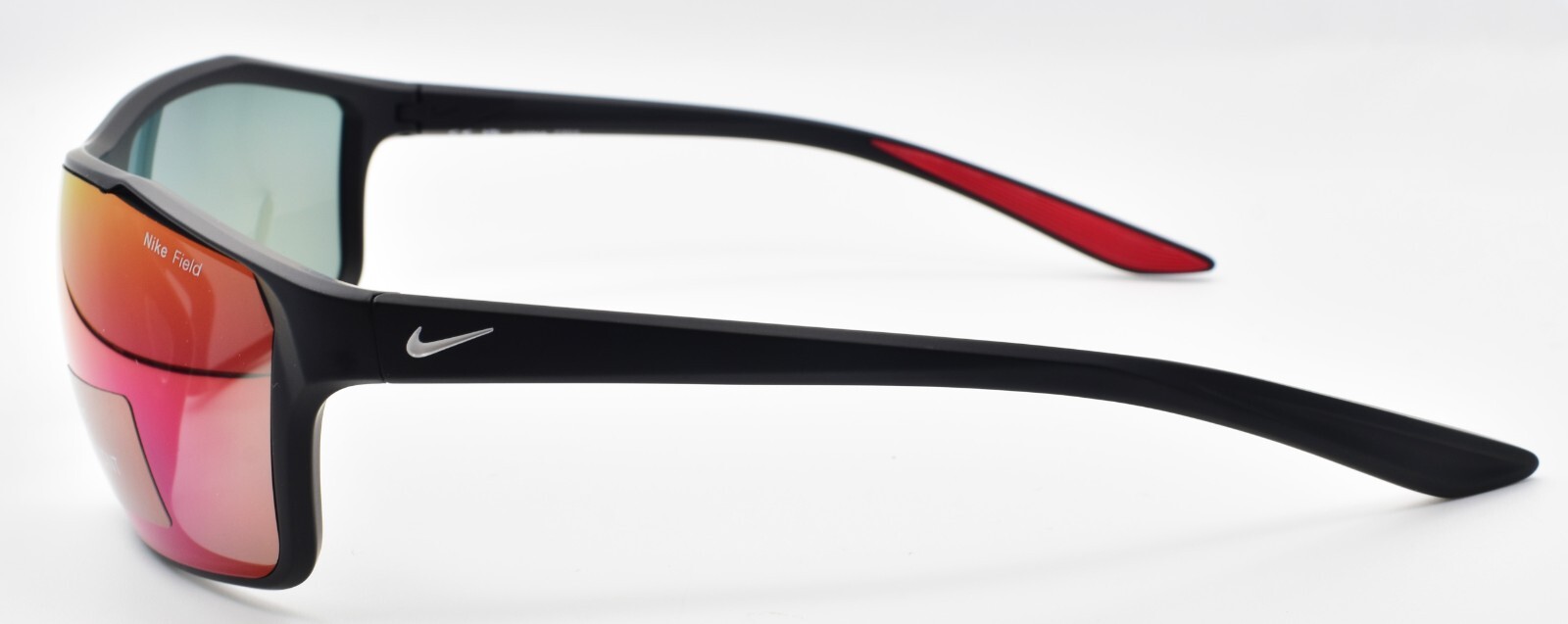 Nike Windstorm E CW4673 010 Sunglasses Wraparound Black / Field Tint Mirror