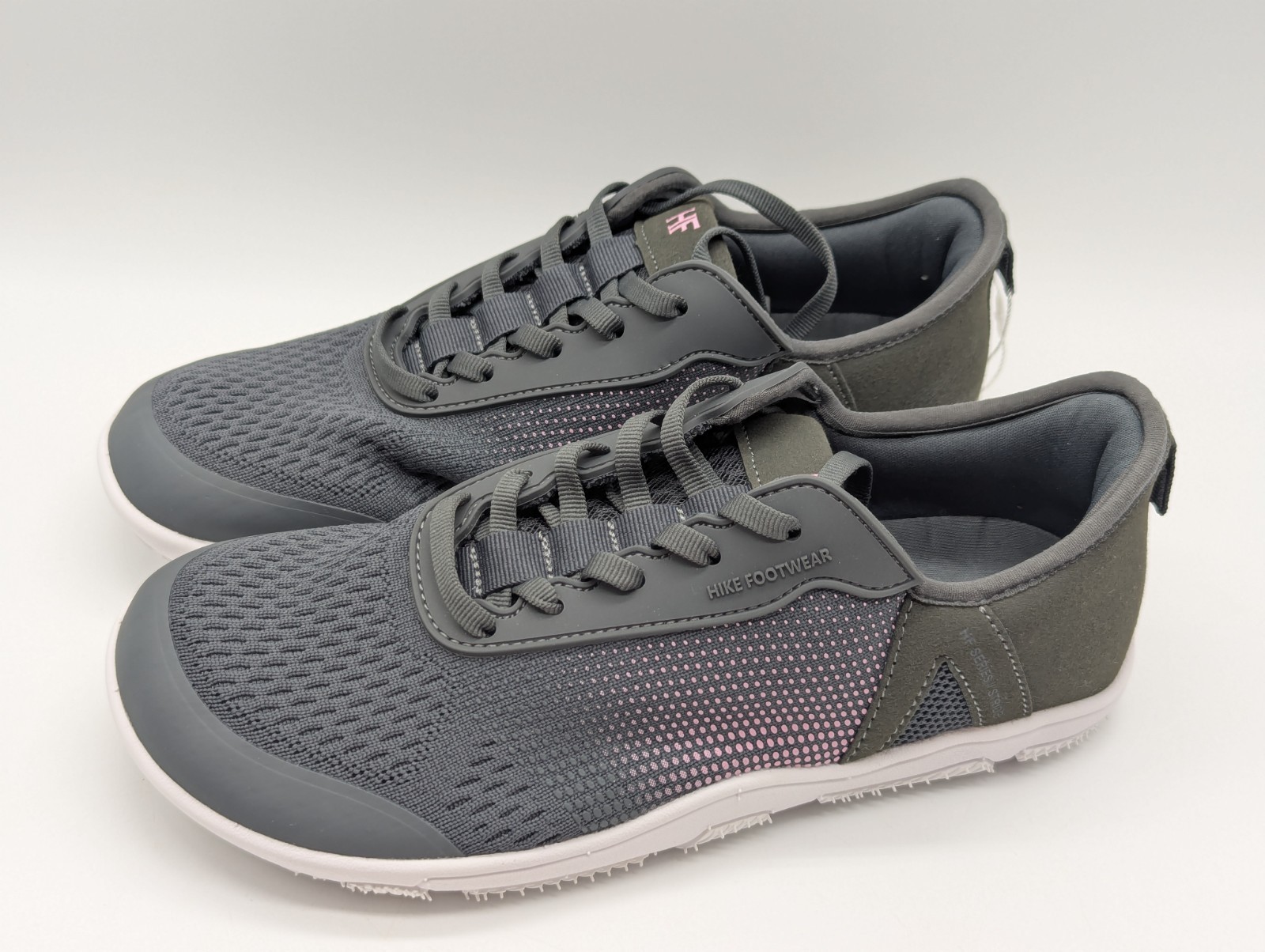 Hike Footwear HF Stride Ergonomic Barefoot Shoe Sneaker Wm Sz8 Gray