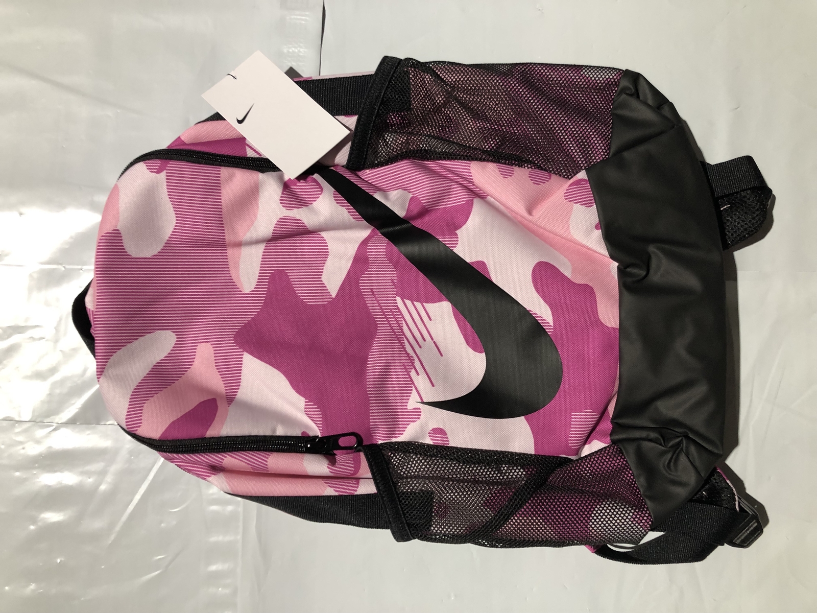 Kid’s Nike Sportwear Brasilia Backpack Pink Camo Sz Misc DR0492-663