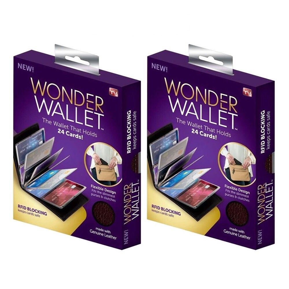 NEW Original Wonder Wallet Amazing Men Women Slim RFID Wallets As Seen on TV