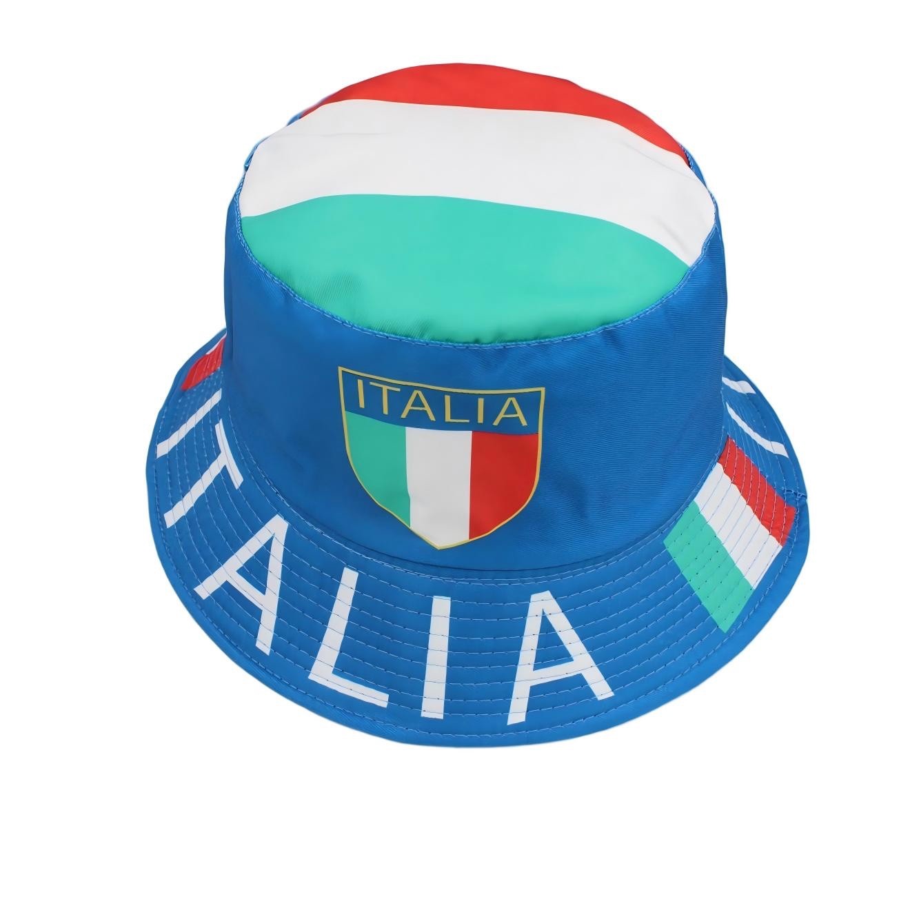 Italia Bucket Hat Flag Reversible Italia Bucket Hat