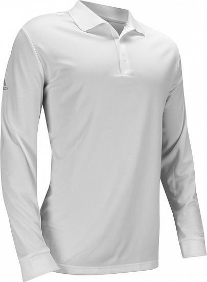Adidas ClimaLite Long Sleeve Polo – XL – Cotton Poly Blend – NEW in PLASTIC