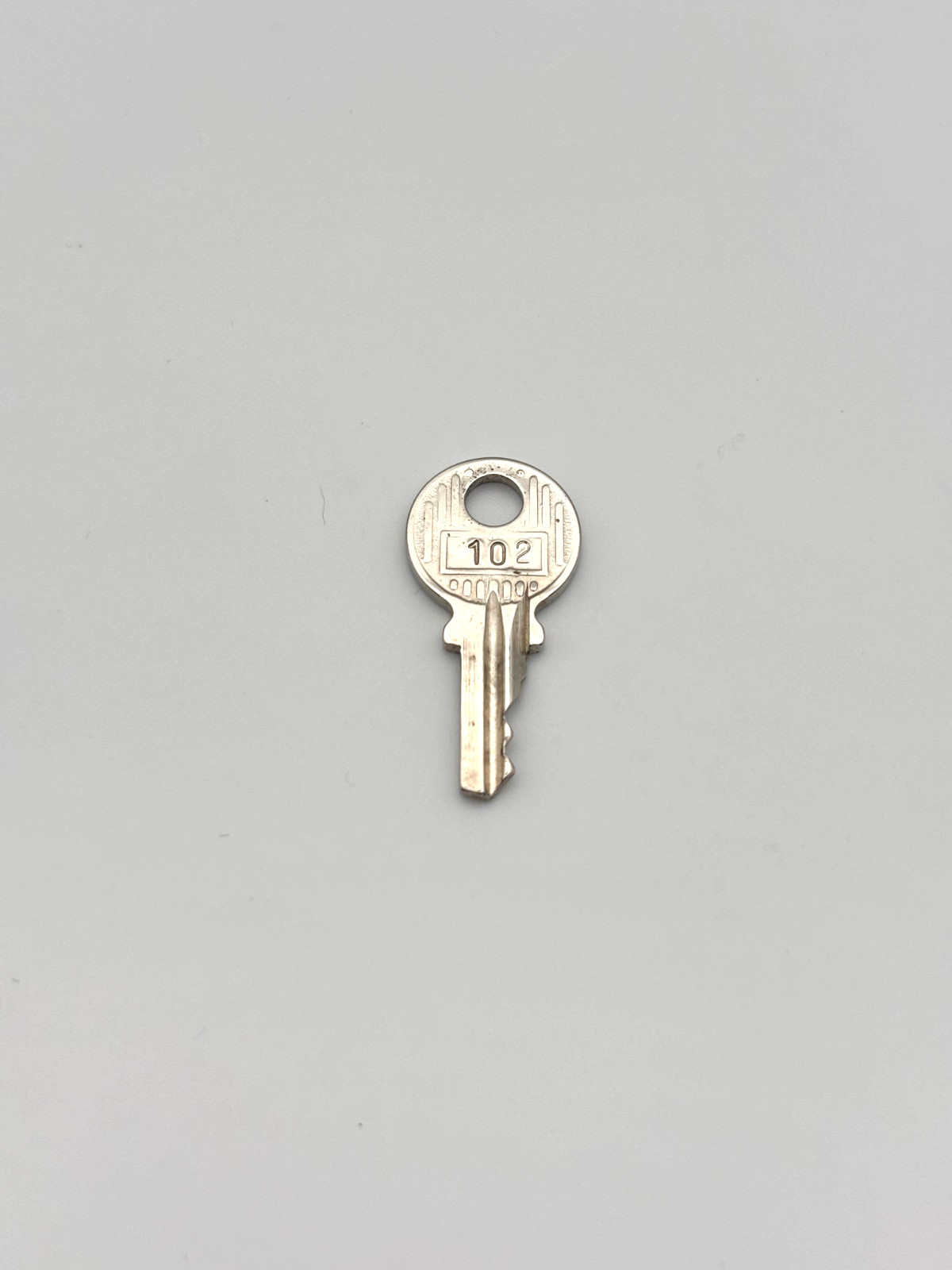 HERMES Set of Padlock & Key Cadena Silver Charm Number random Authentic Used
