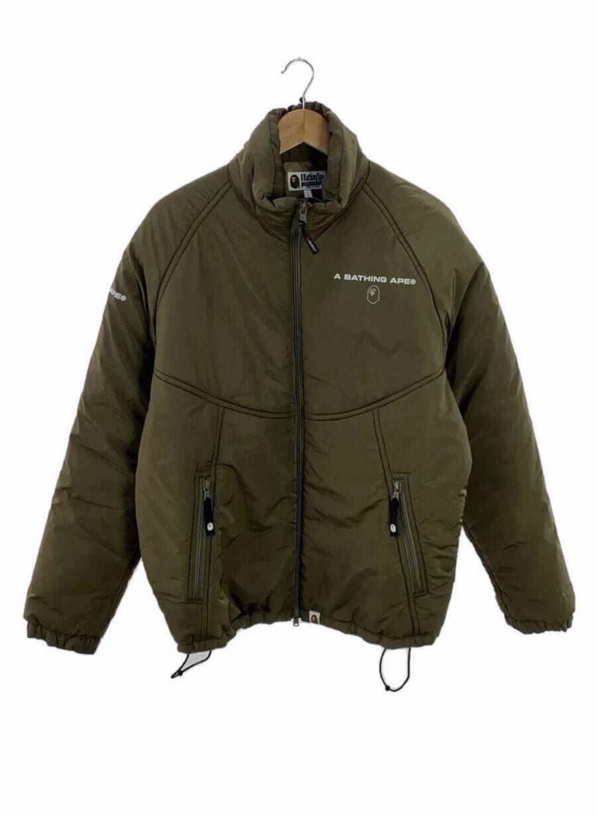 Polartec A Bathing Ape Winter Jacket En Polyester Khaki L D’occasion