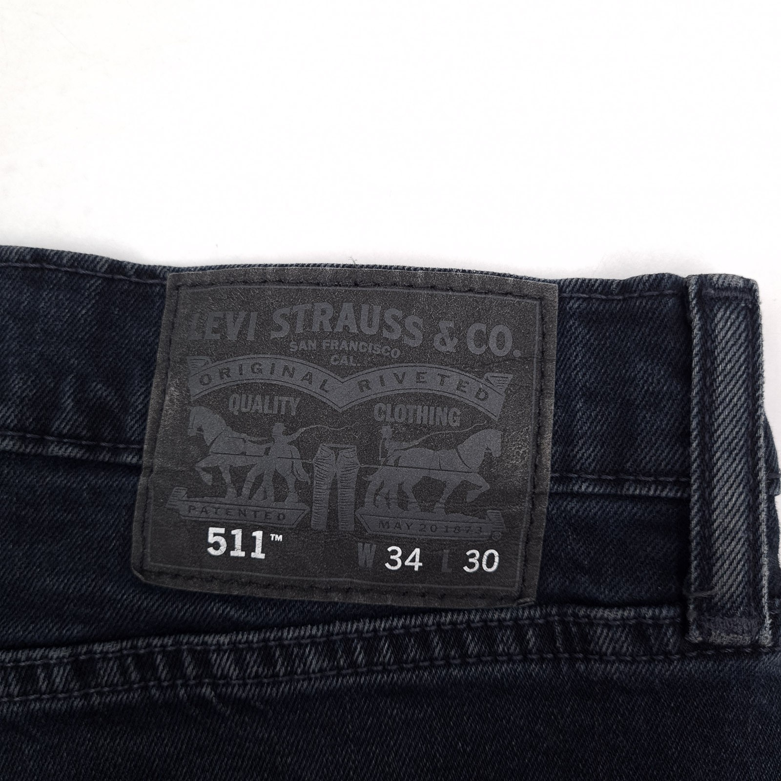 Levi’s Jeans 511 Men Stretch Slim Straight Xk9 Size W34 L30