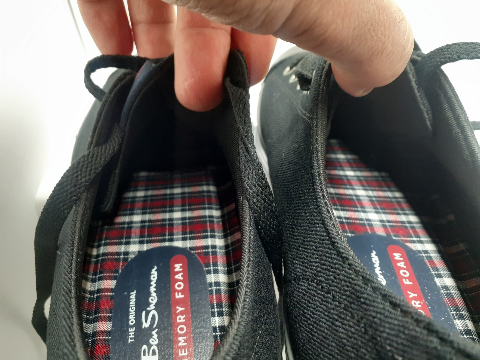 Ben Sherman Dorset Lo Black Sneakers Size US 8.5