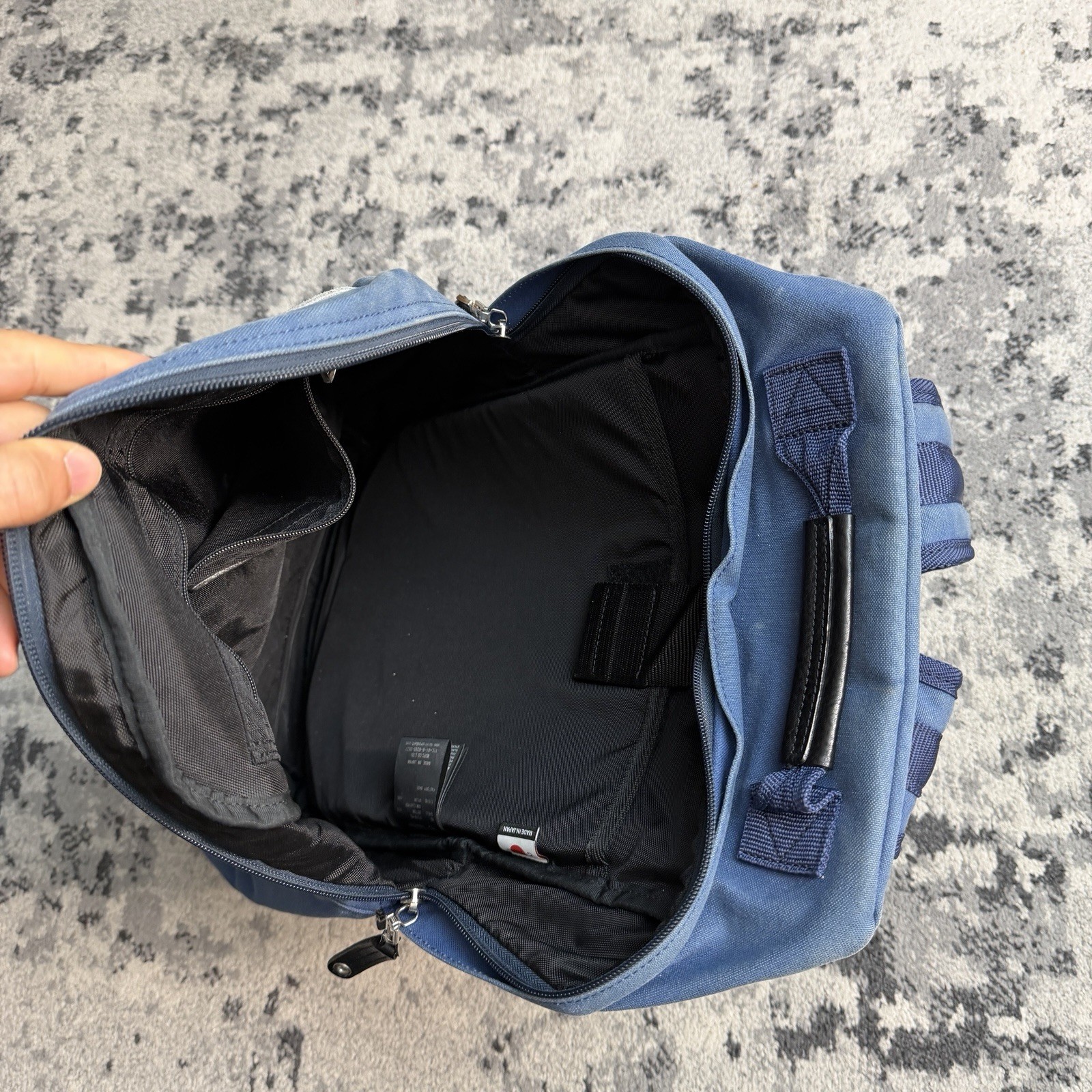 Master Piece MSPC Push Connection Backpack Cow Leather Made In Japan