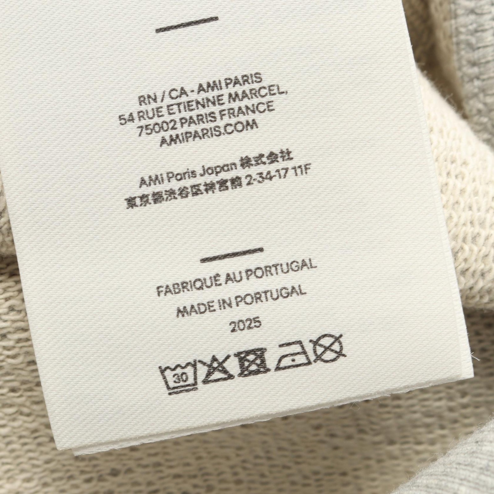 AMI Logo Cotton Sweatshirt – DUTY FREE