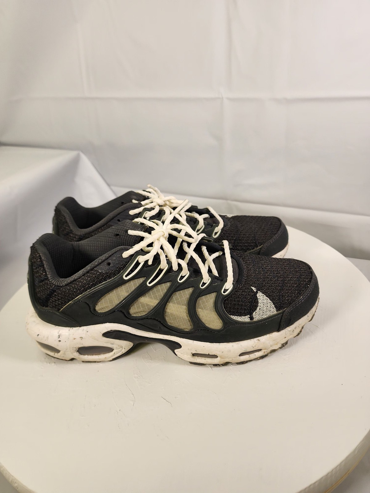 Nike Air Max Terrascape Plus Mens Running Shoes Size 9 Black Crater Foam Sneaker