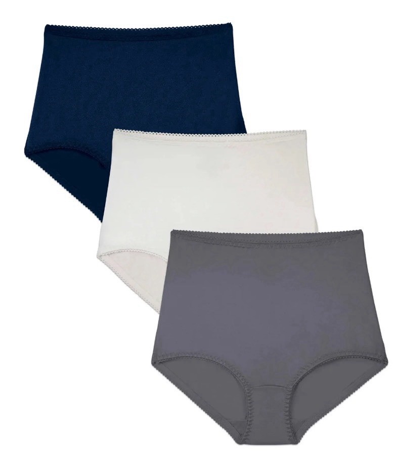 Vanity Fair Radiant Collection 3 Pack Brief Underwear Size 5X Light Control New