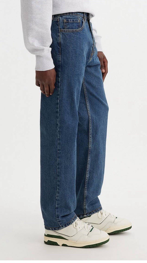 Levis 505 Mens Stretch Jeans Straight Leg Reg Fit Med Wash Sz31,32,33,34,36,38