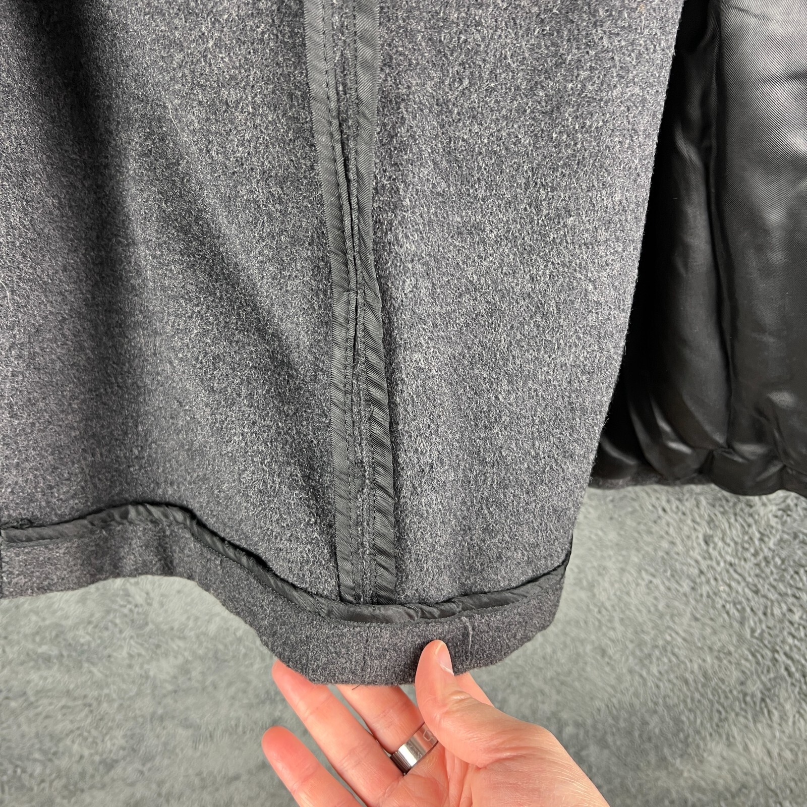 Vintage Margaret Howell Grey Jacket Wool Grey Mens 42″ 107cm Made In England