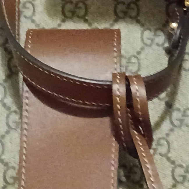 Gucci GG Monogram Small Top Handle Satchel Zip Gold Hardware Clochette